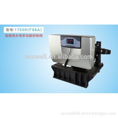 automatic softener valve/one valve with two tank/water softener control valve